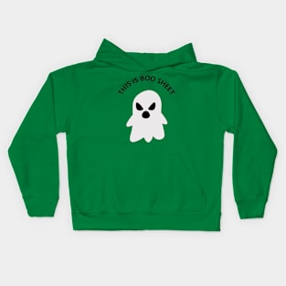 Halloween Ghost - 'Boo Sheet' Funny Design Kids Hoodie